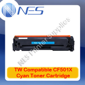 TW Compatible #202X CYAN High Yield Toner Cart for HP M254dw/M280nw [CF501X]